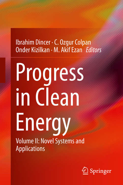 Book cover of Progress in Clean Energy, Volume 1