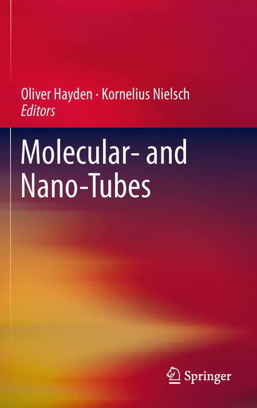 Book cover of Molecular- and Nano-Tubes