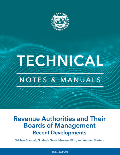 Book cover of Revenue Authorities and their Boards of Management: Recent Developments