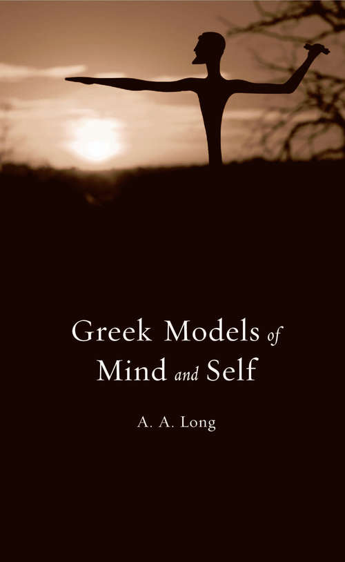 Book cover of Greek Models of Mind and Self