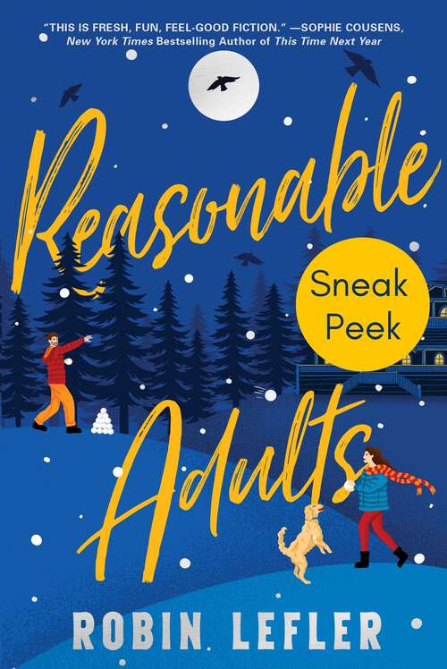 Book cover of Reasonable Adults: Sneak Peek