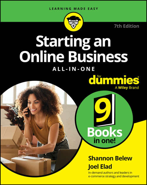 Book cover of Starting an Online Business All-in-One For Dummies (7)