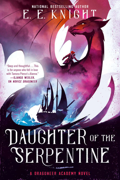 Book cover of Daughter of the Serpentine (A Dragoneer Academy Novel #2)