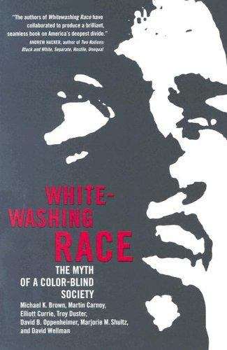 Book cover of Whitewashing Race: The Myth of a Color-blind Society