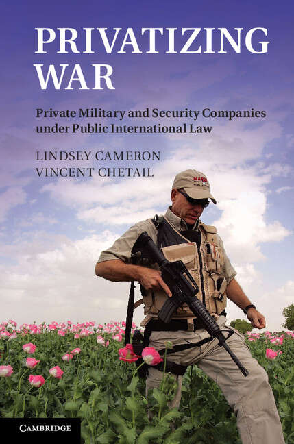 Book cover of Privatizing War