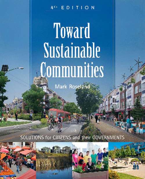 Book cover of Toward Sustainable Communities