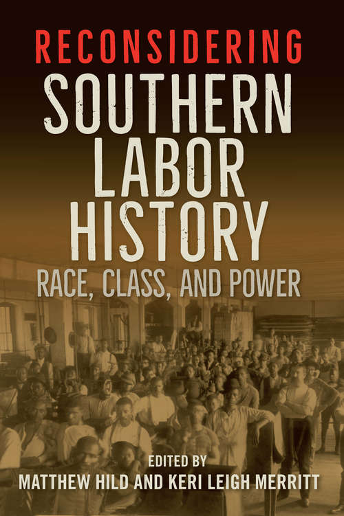 Book cover of Reconsidering Southern Labor History: Race, Class, and Power