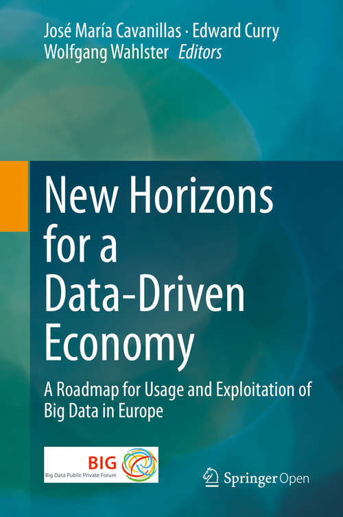 Book cover of New Horizons for a Data-Driven Economy