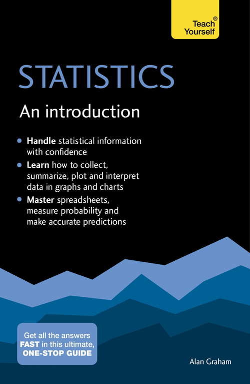 Book cover of Statistics: Teach Yourself