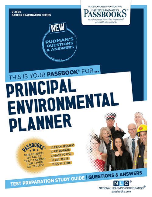 Book cover of Principal Environmental Planner: Passbooks Study Guide (Career Examination Series)