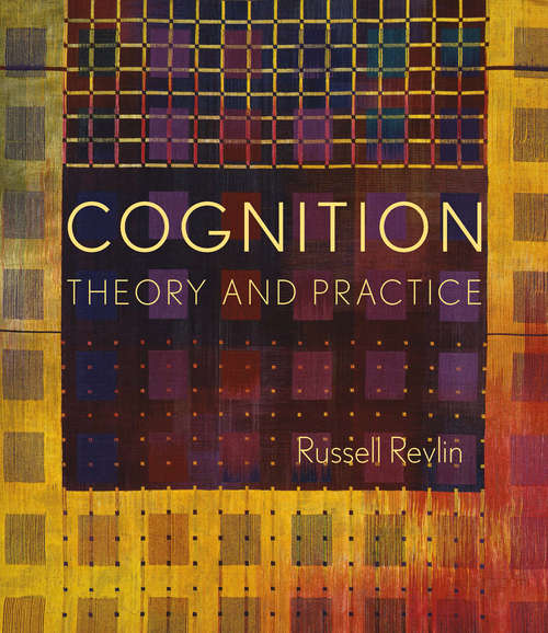 Book cover of Cognition: Theory and Practice