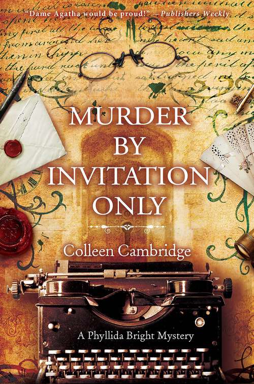 Book cover of Murder by Invitation Only (A Phyllida Bright Mystery #3)