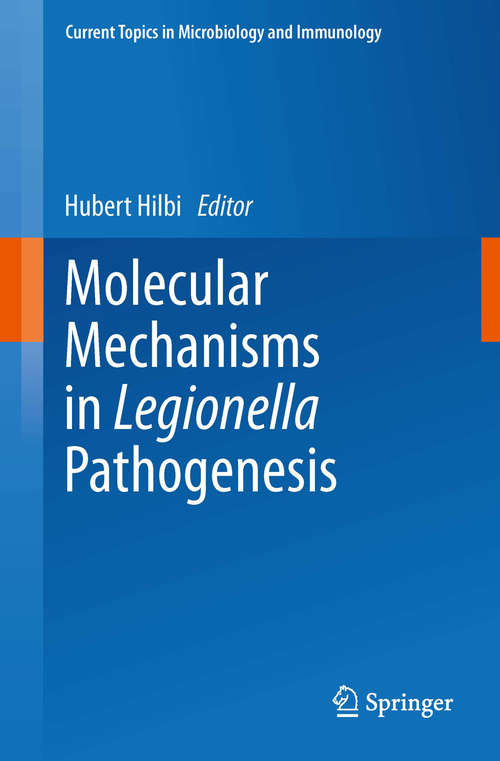 Book cover of Molecular Mechanisms in Legionella Pathogenesis