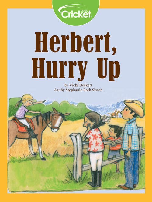 Book cover of Herbert, Hurry Up