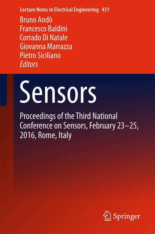 Book cover of Sensors