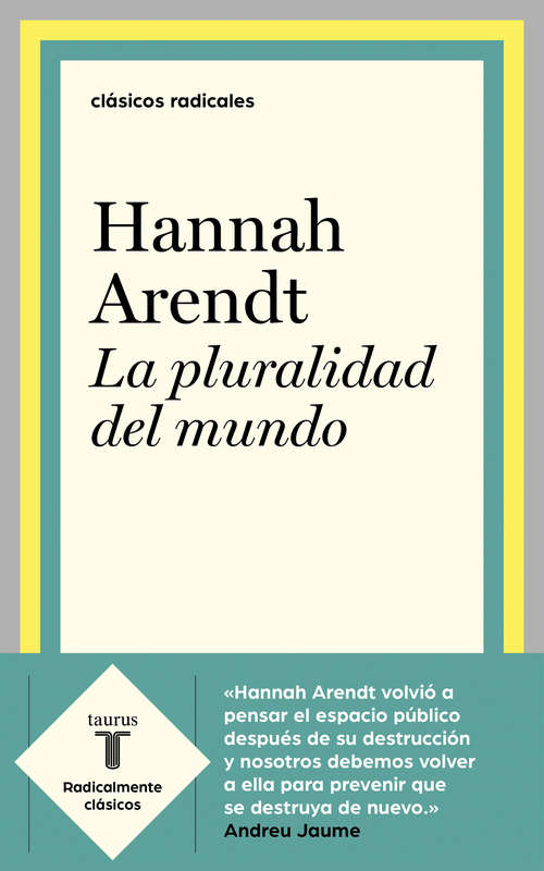 Book cover of La pluralidad del mundo