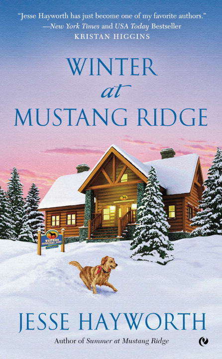 Book cover of Winter at Mustang Ridge