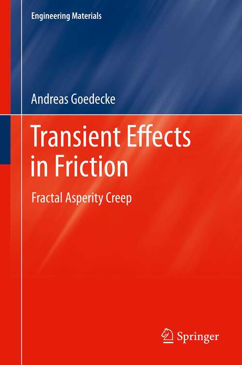 Book cover of Transient Effects in Friction