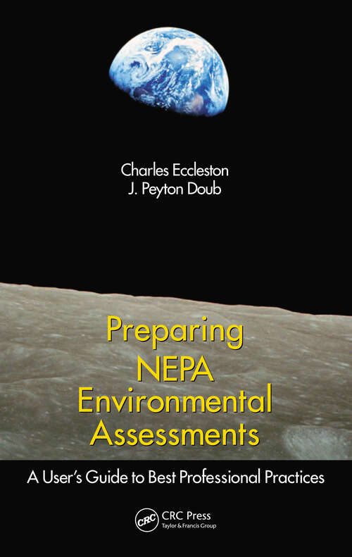 Book cover of Preparing NEPA Environmental Assessments: A User's Guide to Best Professional Practices