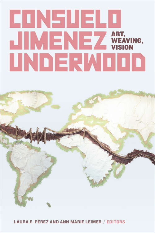 Book cover of Consuelo Jimenez Underwood: Art, Weaving, Vision