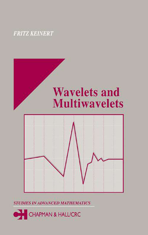 Book cover of Wavelets and Multiwavelets (1)