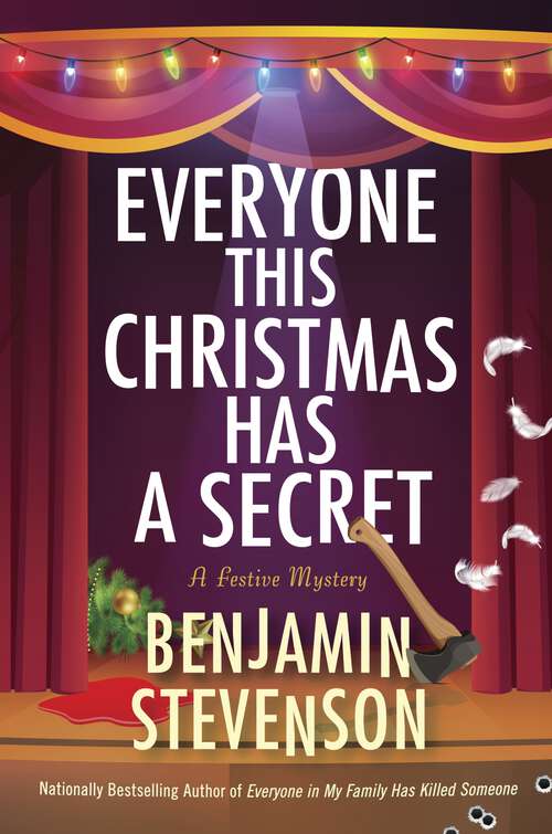 Book cover of Everyone This Christmas Has a Secret: A Festive Mystery (The Ernest Cunningham Mysteries #3)