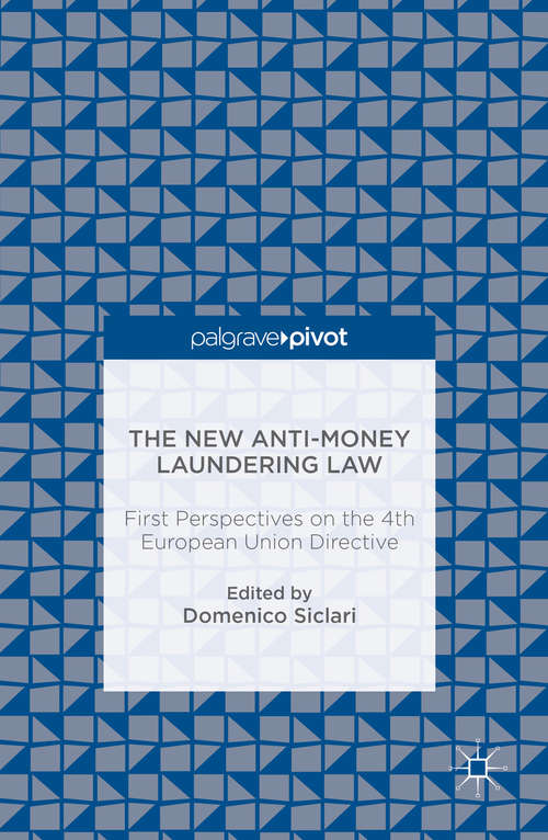Book cover of The New Anti-Money Laundering Law