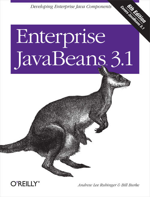 Book cover of Enterprise JavaBeans 3.1: Developing Enterprise Java Components
