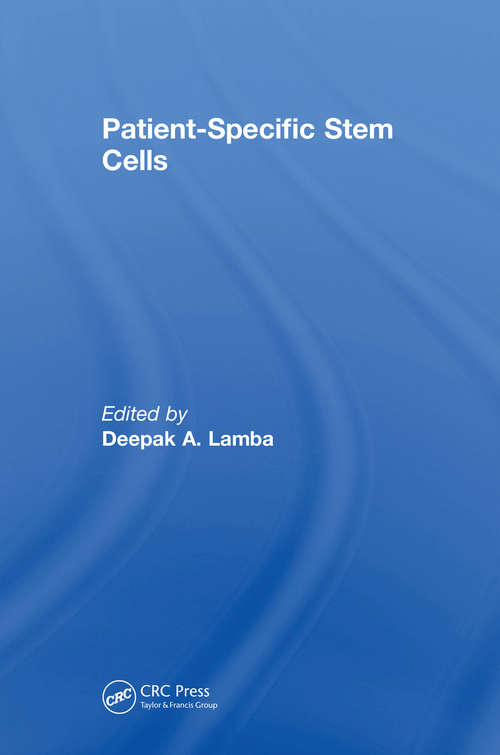 Book cover of Patient-Specific Stem Cells