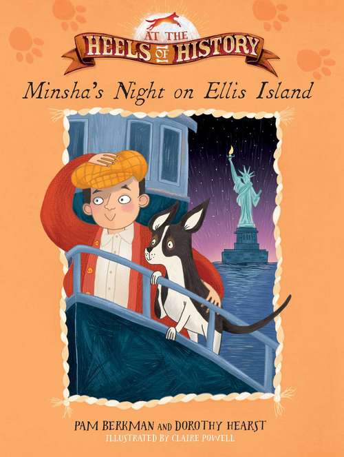 Book cover of Minsha's Night on Ellis Island (At the Heels of History)
