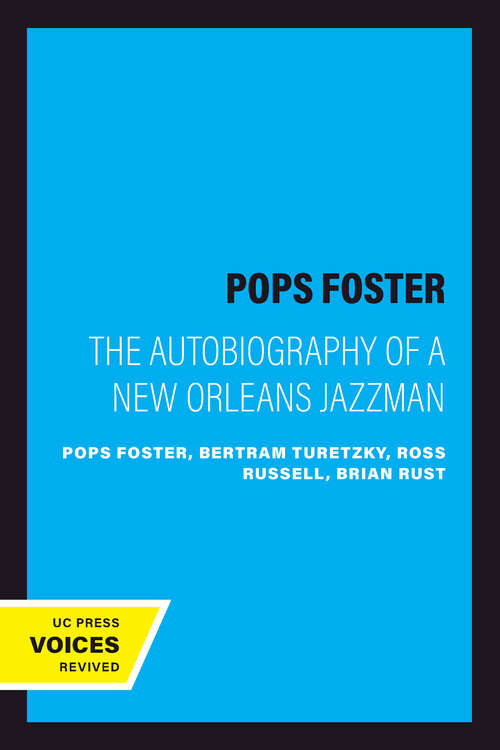 Book cover of Pops Foster: The Autobiography of a New Orleans Jazzman