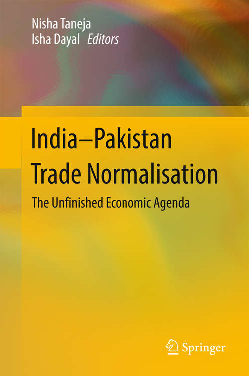 Book cover of India-Pakistan Trade Normalisation