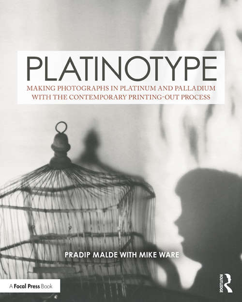 Book cover of Platinotype: Making Photographs in Platinum and Palladium with the Contemporary Printing-out Process (Contemporary Practices in Alternative Process Photography)