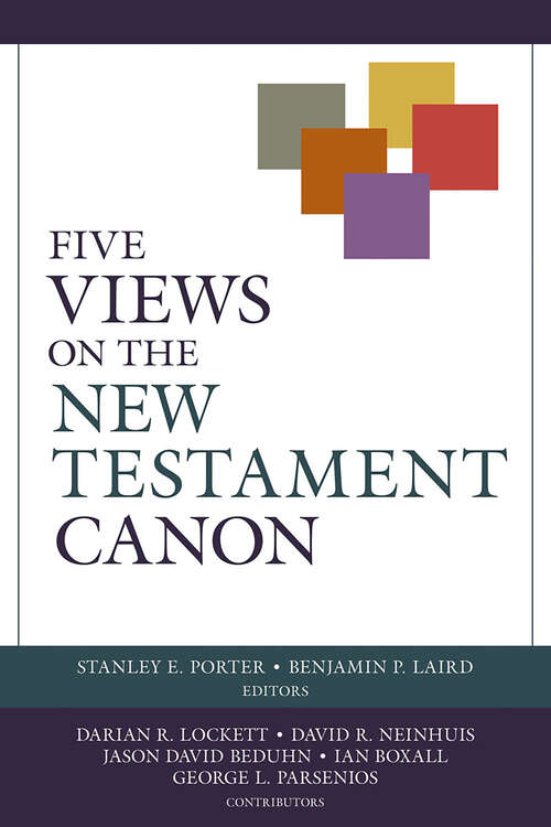 Book cover of Five Views on the New Testament Canon (Viewpoints)