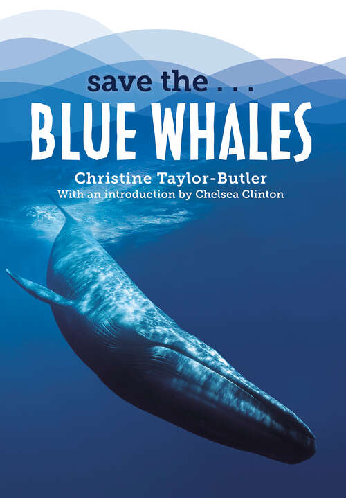 Book cover of Save the...Blue Whales (Save the...)