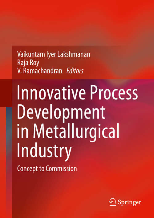 Book cover of Innovative Process Development in Metallurgical Industry