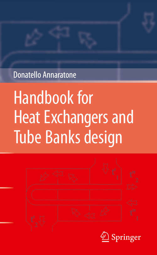 Book cover of Handbook for Heat Exchangers and Tube Banks design