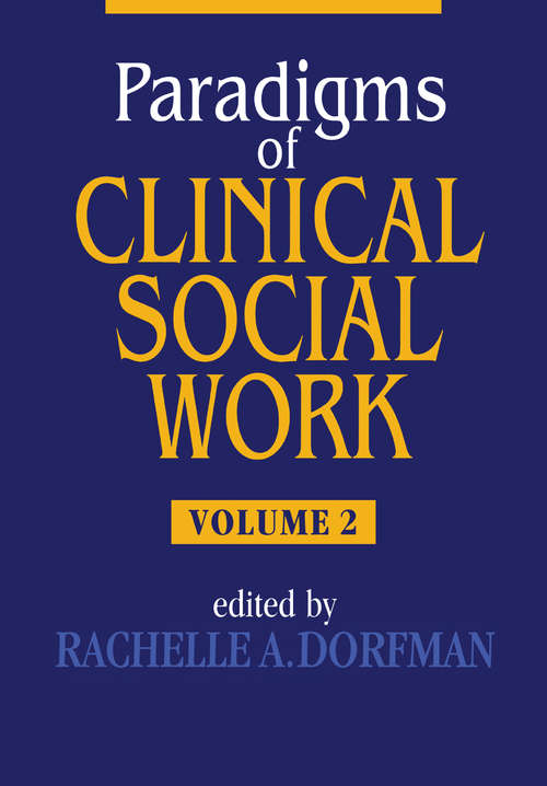 Book cover of Paradigms of Clinical Social Work: Emphasis On Diversity