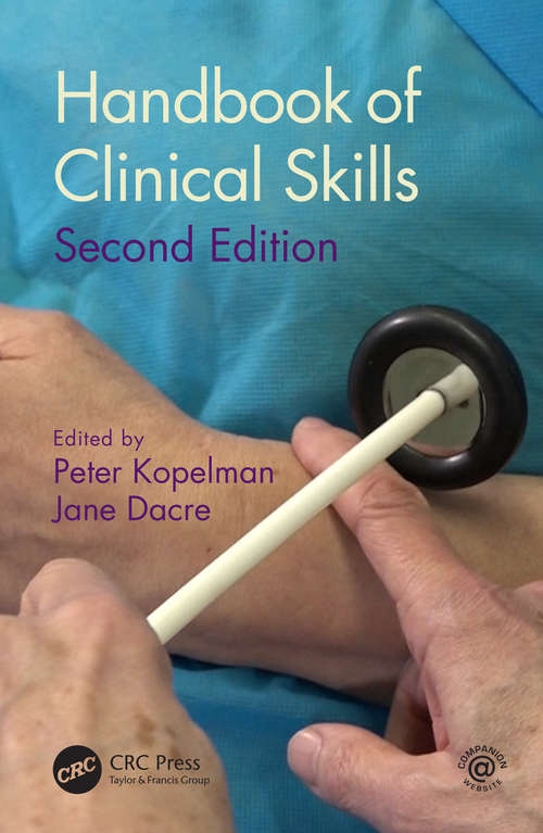 Book cover of Handbook of Clinical Skills: Second Edition (2)