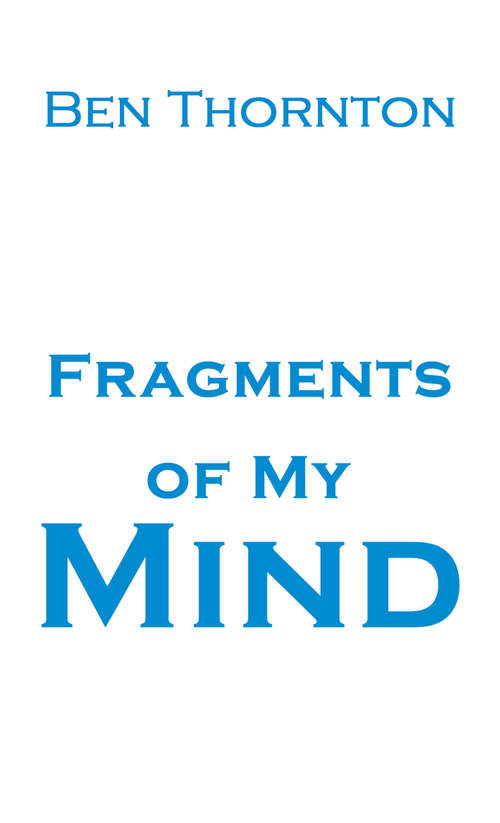 Book cover of Fragments of My Mind