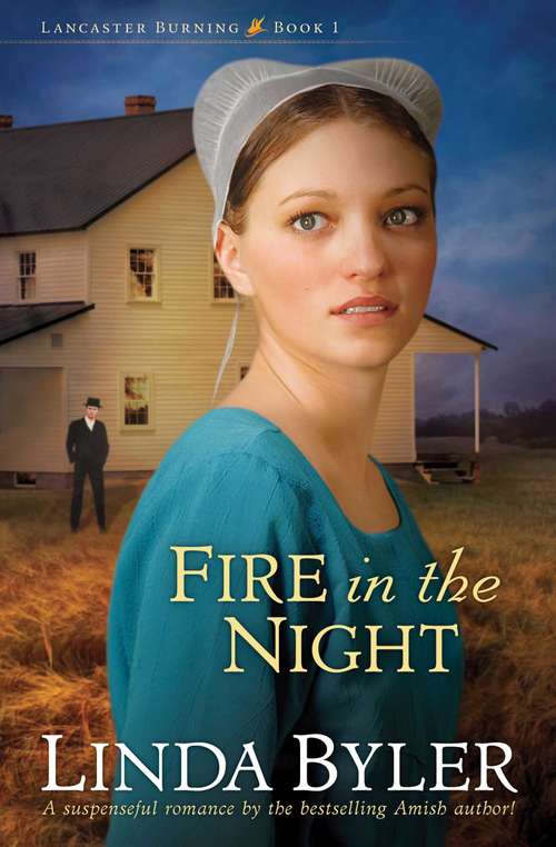 Book cover of Fire in the Night: A Suspenseful Romance By The Bestselling Amish Author! (Lancaster Burning #1)