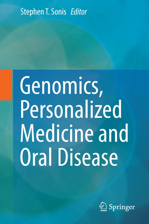 Book cover of Genomics, Personalized Medicine and Oral Disease