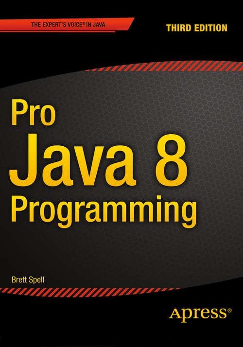 Book cover of Pro Java 8 Programming