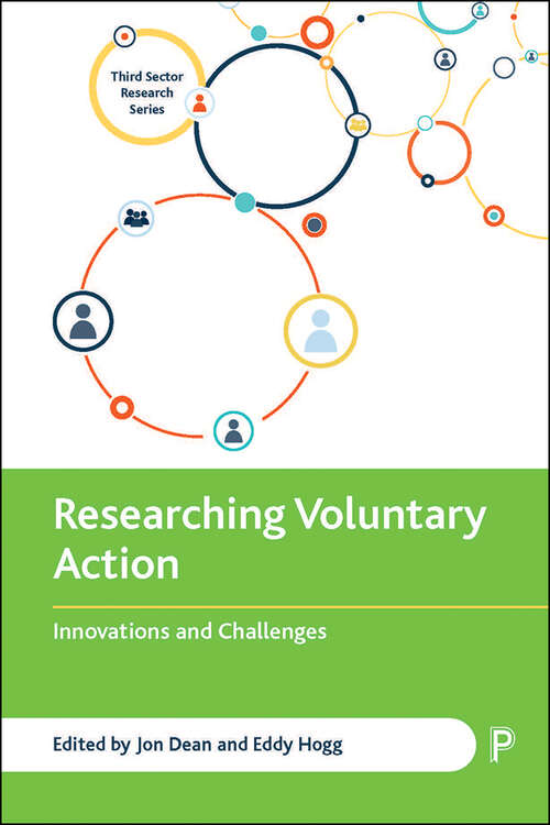 Book cover of Researching Voluntary Action: Innovations and Challenges (Third Sector Research)