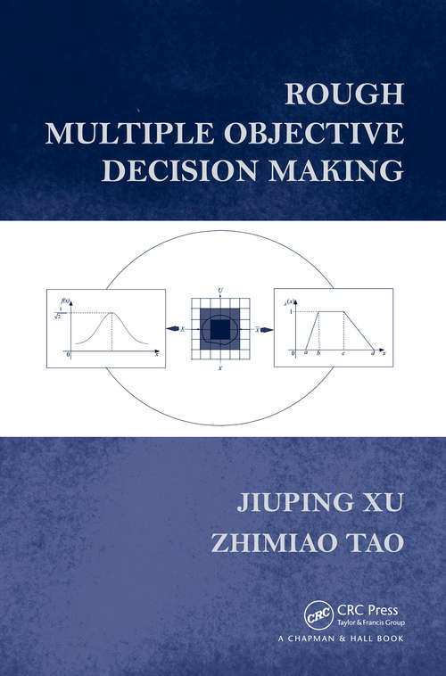 Book cover of Rough Multiple Objective Decision Making (1)