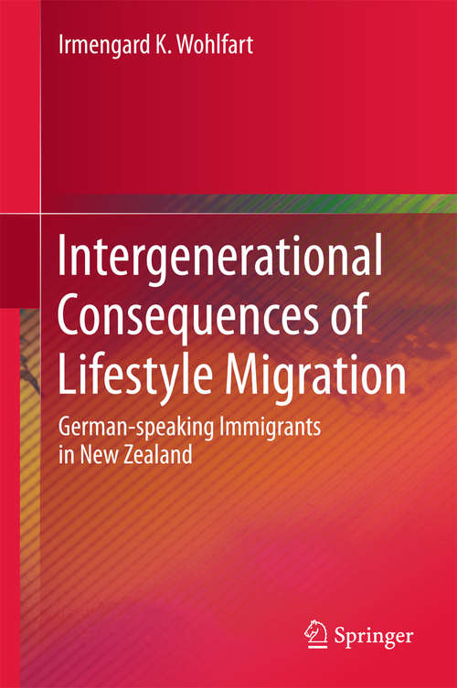 Book cover of Intergenerational Consequences of Lifestyle Migration