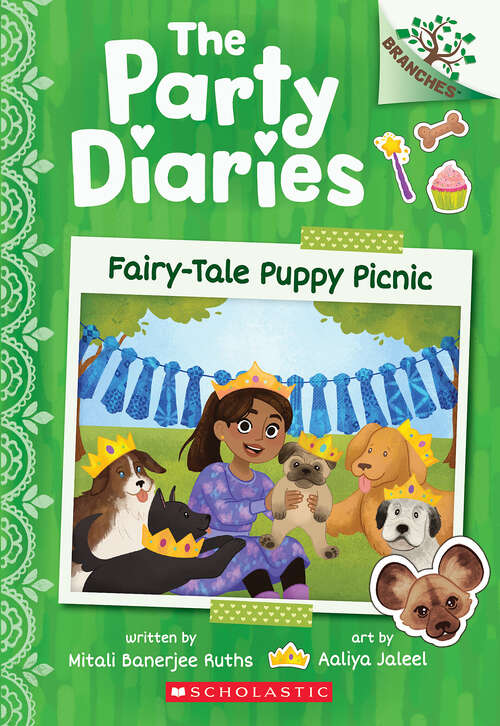 Book cover of Fairy-Tale Puppy Picnic: A Branches Book (The Party Diaries)