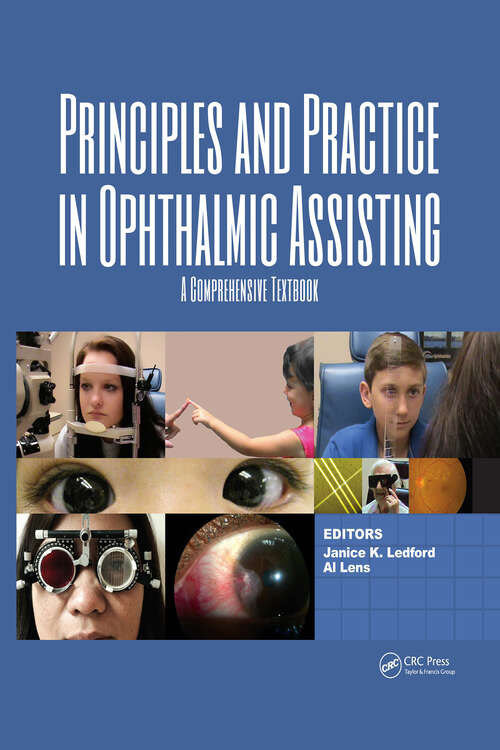 Book cover of Principles and Practice in Ophthalmic Assisting: A Comprehensive Textbook