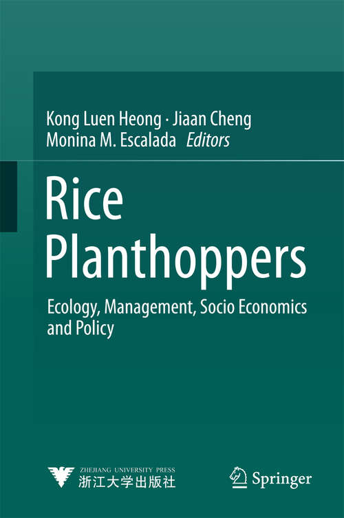 Book cover of Rice Planthoppers