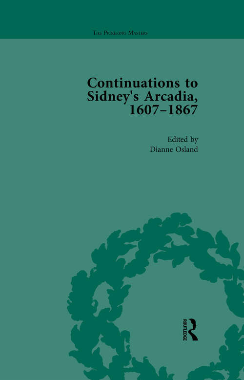 Book cover of Continuations to Sidney's Arcadia, 1607-1867, Volume 2